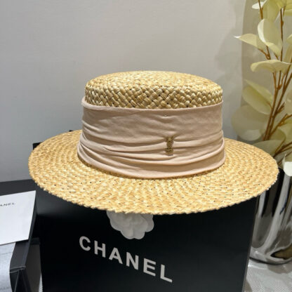 Yves Saint Laurent straw hat - Image 5