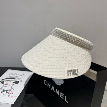 Miu Miu exquisite hollow top sun hat - Image 6