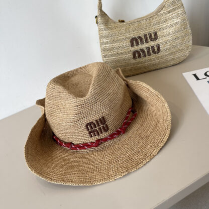 Miu Miu raffia hat - Image 6