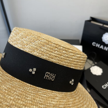 Miu Miu straw bowler hat - Image 6