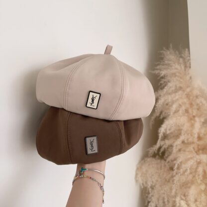 Yves Saint Laurent stylish all-match beret - Image 5