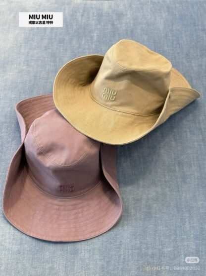Miu Miu denim bucket hat - Image 5