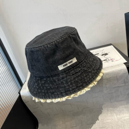 Miu Miu denim bucket hat - Image 6