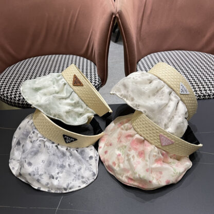 Prada summer beach vacation sun hat - Image 5