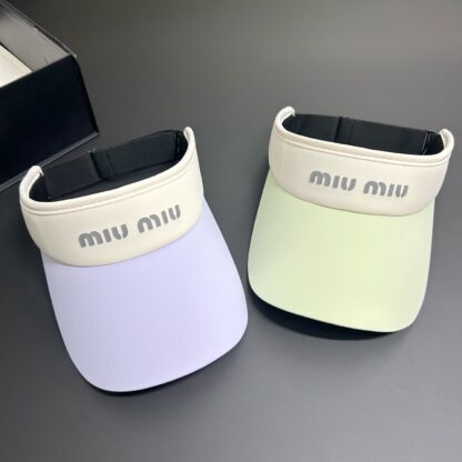 Miu Miu Fashion Lightweight Hollow Cap - Image 6