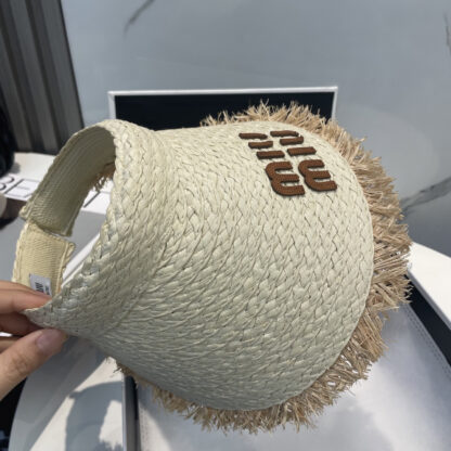 Miu Miu Fashion Casual Straw Hat - Image 6