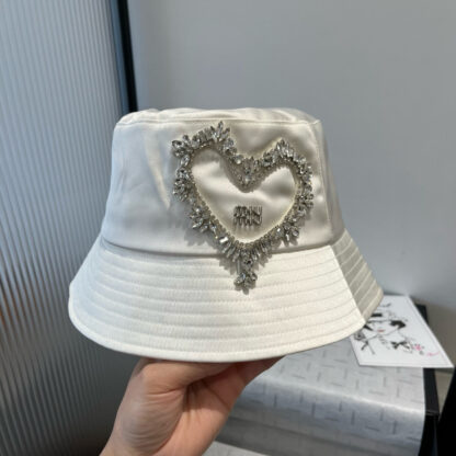 Miu Miu New Satin Bucket Hat - Image 6