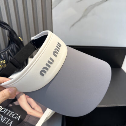 Miu Miu new ice silk hollow hat - Image 6