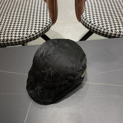Prada Chinese style jacquard fashion exquisite peaked cap - Image 5