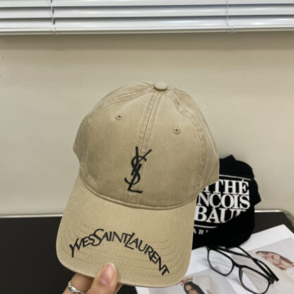 Yves Saint Laurent early spring new simple baseball cap - Image 5