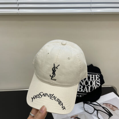 Yves Saint Laurent early spring new simple baseball cap - Image 5
