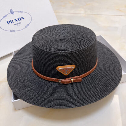 Prada flat straw hat - Image 5