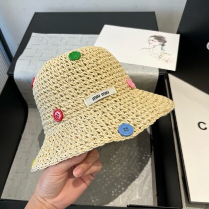 Miu Miu Sun Beach Hat - Image 6