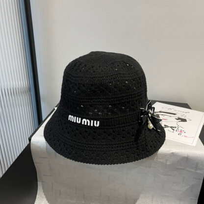 Miu Miu knitted bucket hat - Image 6