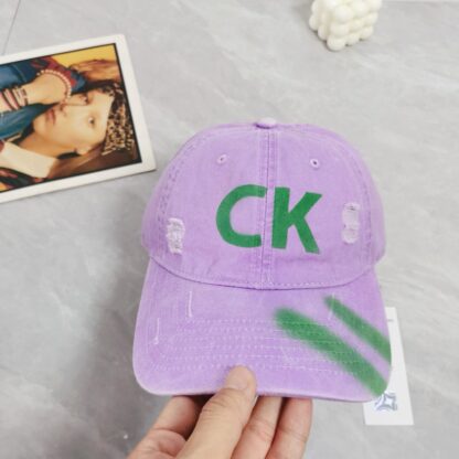 Calvin Kleinf painted baseball cap - Image 5