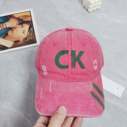 Calvin Kleinf painted baseball cap - Image 5