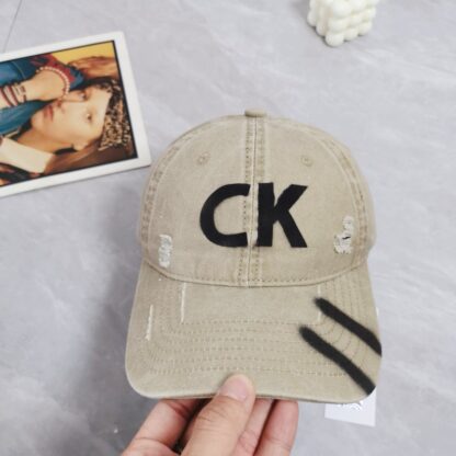 Calvin Kleinf painted baseball cap - Image 5