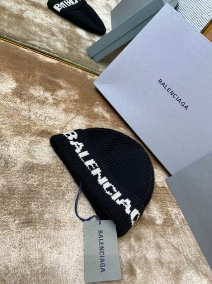 Balenciaga jacquard letter beanie - Image 5