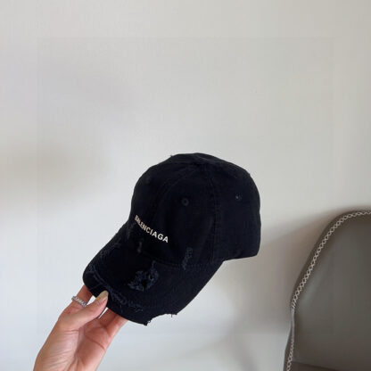 Balenciaga new irregular old style baseball cap - Image 5