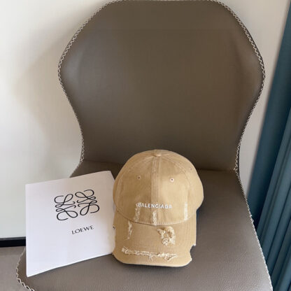 Balenciaga new irregular old style baseball cap - Image 5