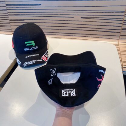 Balenciaga Korean version of British casual custom baseball cap - Image 5
