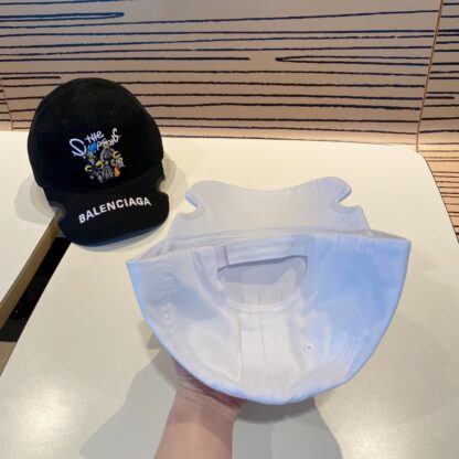 Balenciaga Korean version of British casual custom baseball cap - Image 5