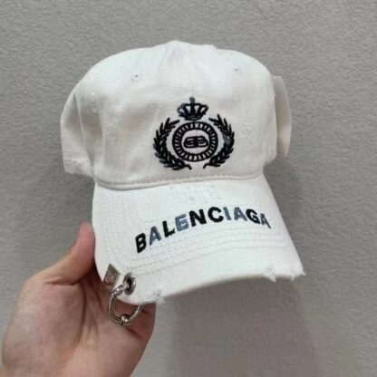 Balenciaga Korean version of British casual custom baseball cap - Image 5