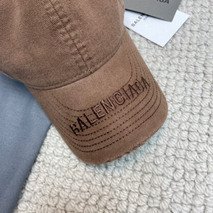 Balenciaga all-match logo embroidered baseball cap - Image 5