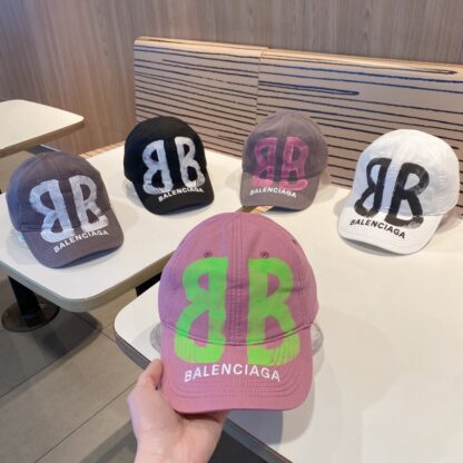 Balenciaga unisex Korean style British casual custom baseball cap - Image 5