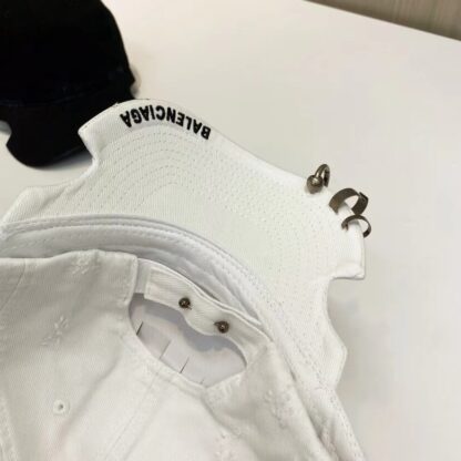 Balenciaga unisex Korean style British casual custom baseball cap - Image 5