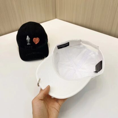 Balenciaga Unisex Korean British Casual Custom Baseball Cap - Image 5