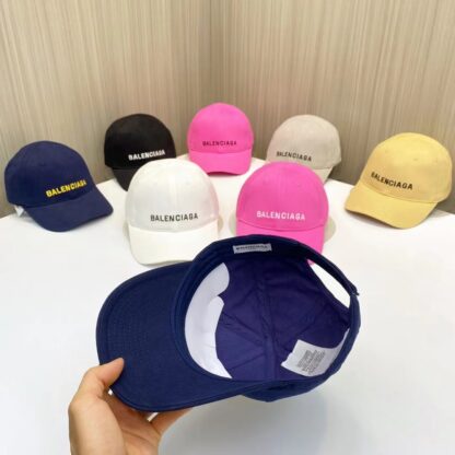 Balenciaga Unisex Korean British Casual Custom Baseball Cap - Image 5