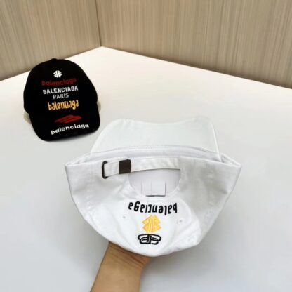 Balenciaga Unisex Korean British Casual Custom Baseball Cap - Image 5