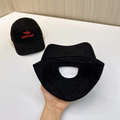Balenciaga Unisex Korean British Casual Custom Baseball Cap - Image 5