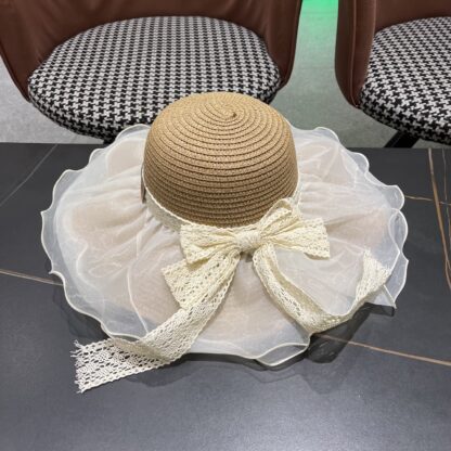 Balenciaga French wave-edge sun hat - Image 4