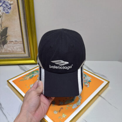 Balenciaga pure cotton Japanese and Korean fashion baseball cap - Image 5