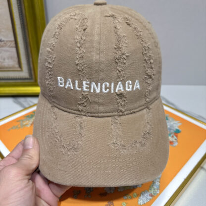 Balenciaga pure cotton old fashioned baseball cap - Image 5
