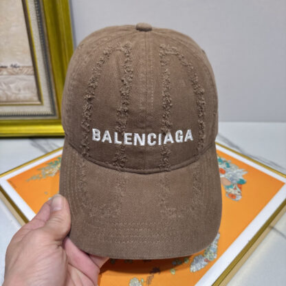 Balenciaga pure cotton old fashioned baseball cap - Image 5
