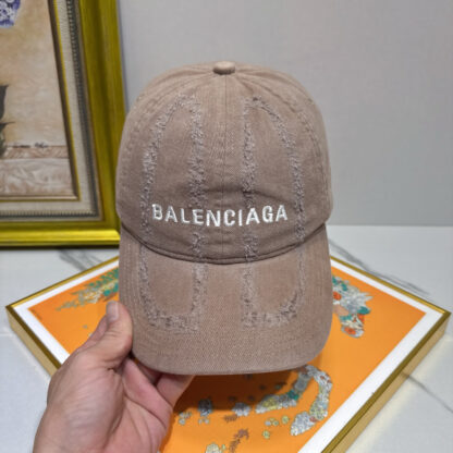 Balenciaga pure cotton old fashioned baseball cap - Image 5