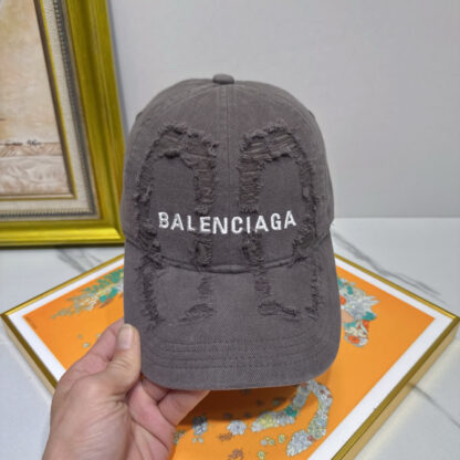 Balenciaga pure cotton old fashioned baseball cap - Image 5