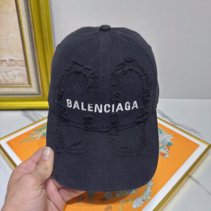 Balenciaga pure cotton old fashioned baseball cap - Image 5
