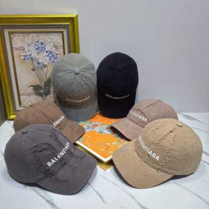 Balenciaga pure cotton old fashioned baseball cap - Image 5