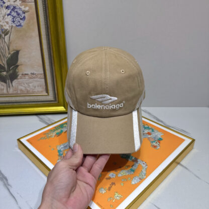 Balenciaga pure cotton Japanese and Korean fashion baseball cap - Image 5