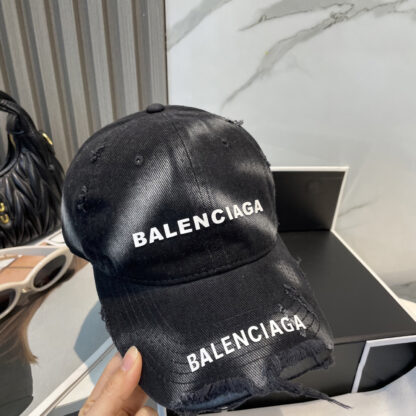 Balenciaga couple washed baseball cap - Image 5