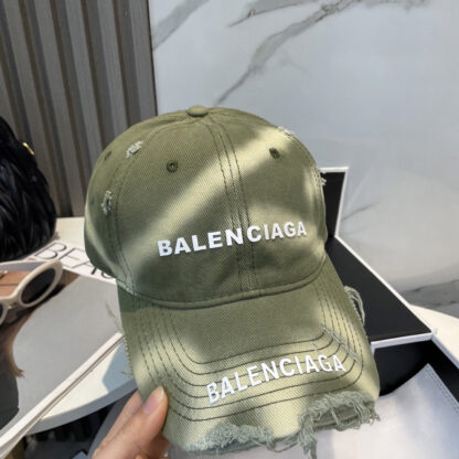 Balenciaga couple washed baseball cap - Image 5