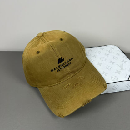 Balenciaga classic quote embroidered couple baseball cap - Image 5