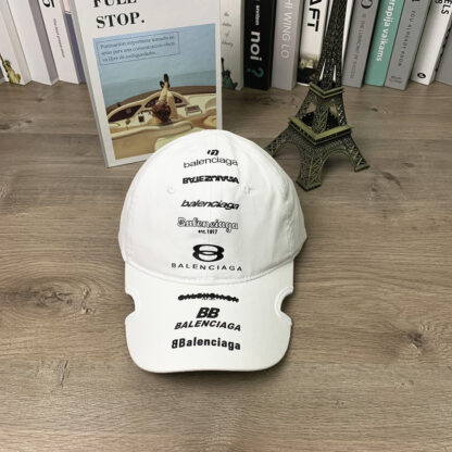 Balenciaga printed letters soft top men and women casual all-match baseball cap - Image 5