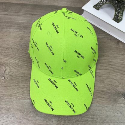 Balenciaga full print LOGO hard top casual cap - Image 5