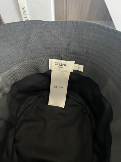 Celine logo embroidered bucket hat - Image 5
