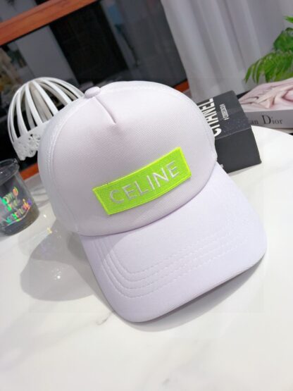 Celine Spring/Summer catwalk high-quality fly-knit simple baseball cap - Image 5